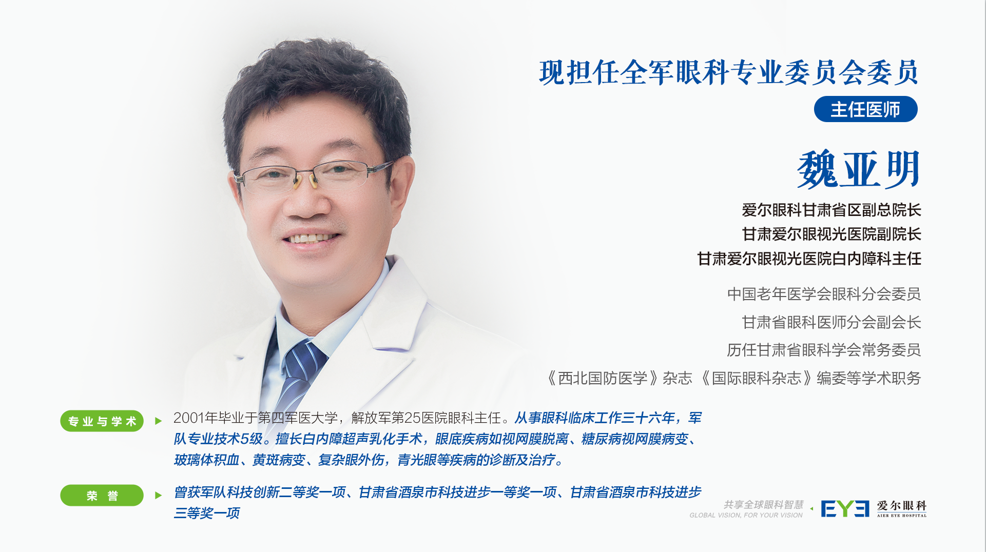 【专家巡诊预告】爱尔眼科博士后导师领衔专家团巡诊活动（临夏站）即将拉开帷幕！(图3)