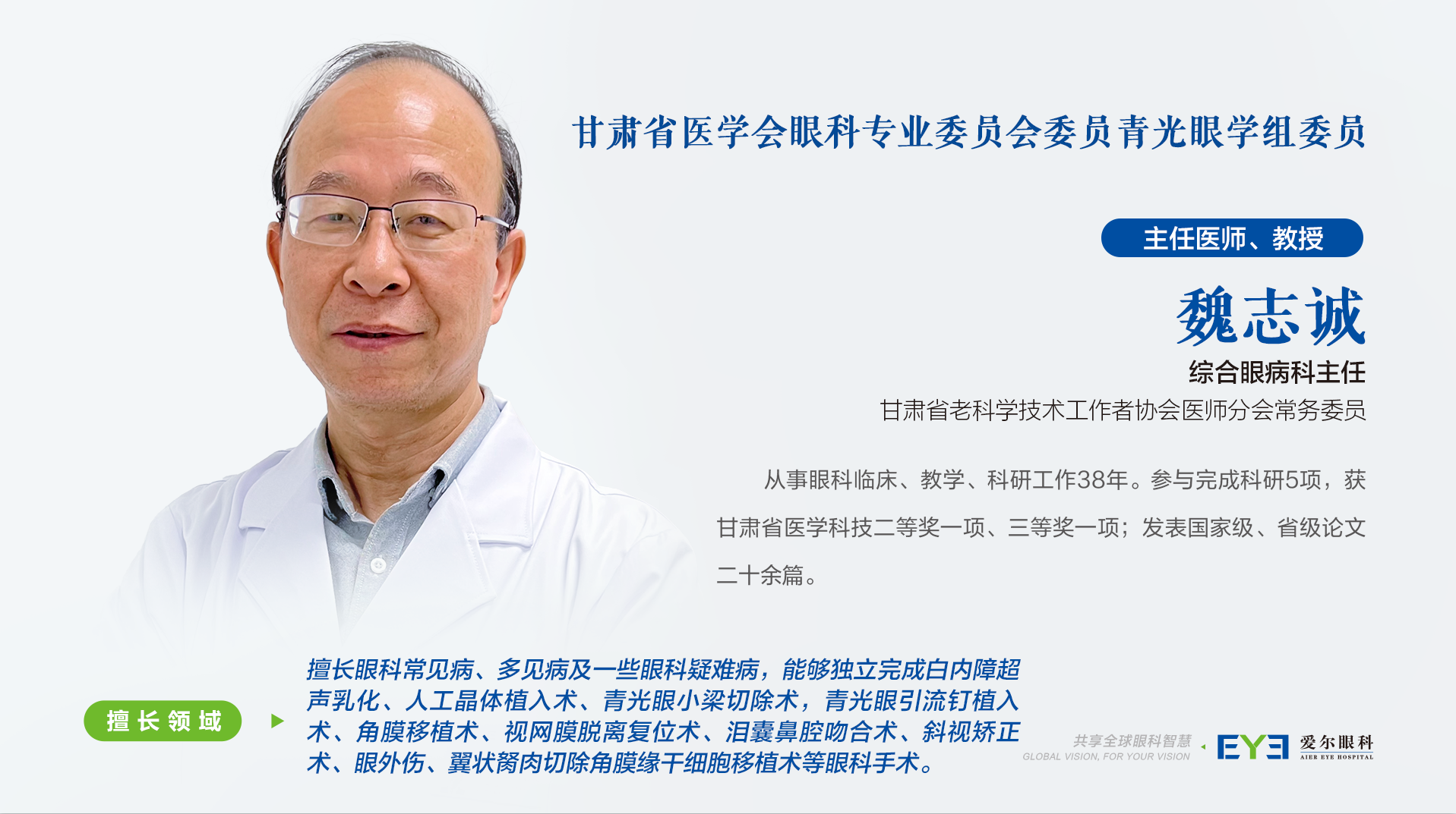 【专家巡诊预告】爱尔眼科博士后导师领衔专家团巡诊活动（临夏站）即将拉开帷幕！(图5)