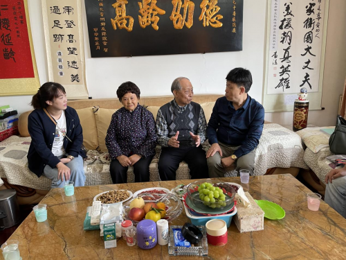 情暖重阳丨贵州省红十字爱尔眼库对遗体（角膜）捐献者家庭进行走访慰问(图3)